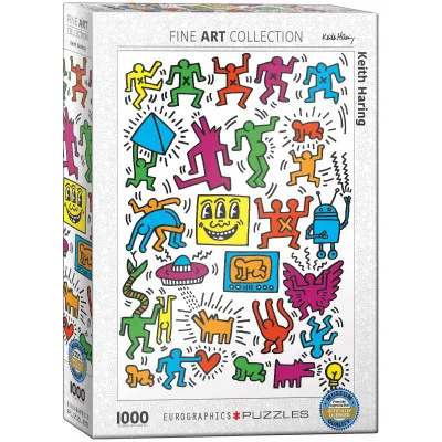 Пазл Eurographics Колаж Кейт Харінг 1000 елементів (6000-5513)