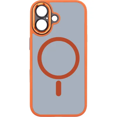 Чохол до мобільного телефона Armorstandart Unit MagCase SE Apple iPhone 17 Orange Black (ARM86315)