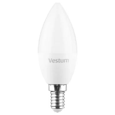 Лампочка Vestum С37 8W 3000K 220V E14 (1-VS-1312)