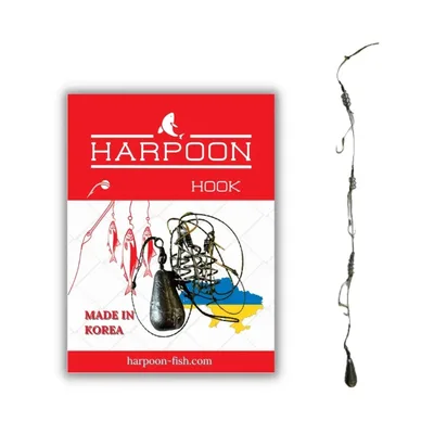 Монтаж Harpoon Вбивця Карася нержавійка No.3 3 пружини 25г AJI DOUSKI GOLD (2700000036365)