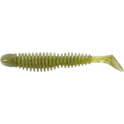 Силікон рибальський Reins Bubbling Shad 3" 001 Watermelon Seed (8 шт/уп.) (1552.03.62)