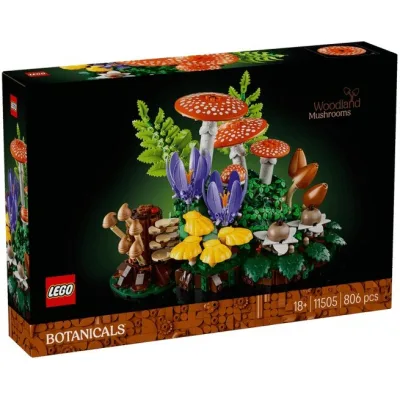 Конструктор LEGO Botanicals Лісові гриби (11505)