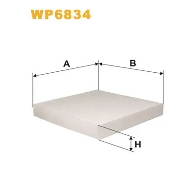 Фільтр салону Wixfiltron WP6834