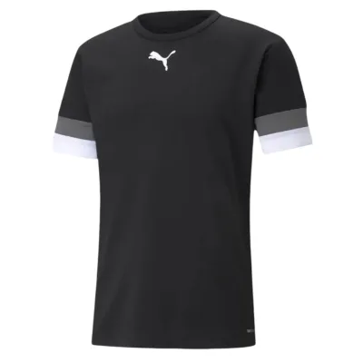 Футболка Puma teamRISE Jersey 704932-03 чорний XXXL (4063699218039)
