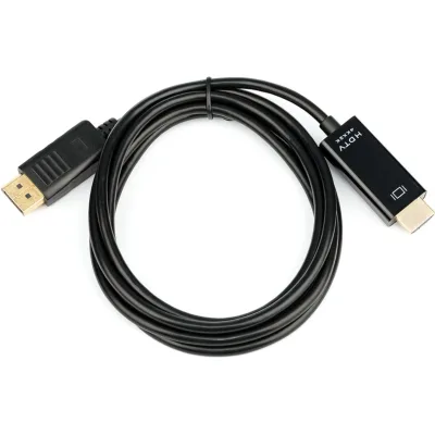 Кабель мультимедійний DisplayPort M to HDMI M 3.0m 8K/4K black Atcom (30100)