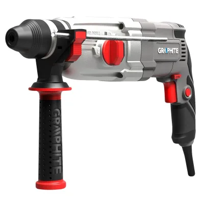 Перфоратор Graphite SDS-plus, 900Вт, 3.4Дж, кейс 6.1кг (58G539)