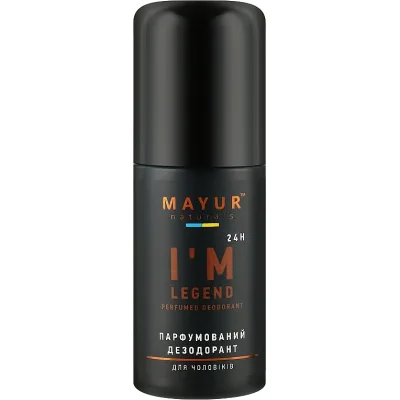 Дезодорант Mayur I'm Legend Парфумований для чоловіків 50 мл (4820230953558)