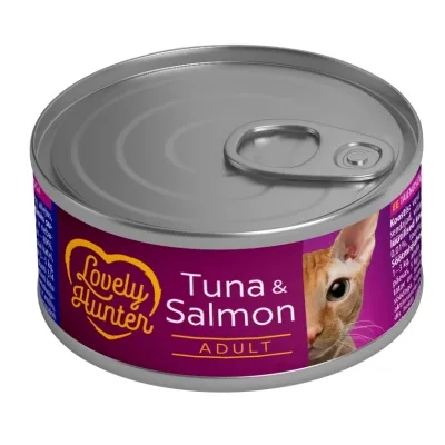 Консерви для котів Lovely Hunter Adult cats Tuna & Salmon 85 г (LHU45476)
