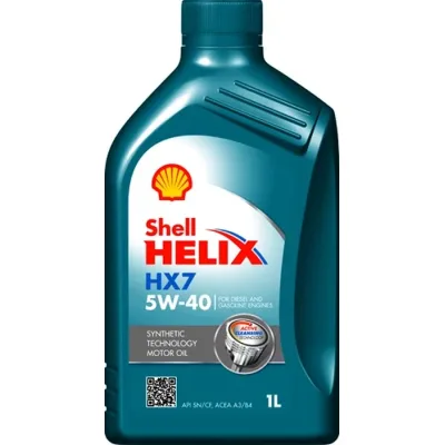 Моторна олива Shell Helix HX7 5W40 1л (2102)