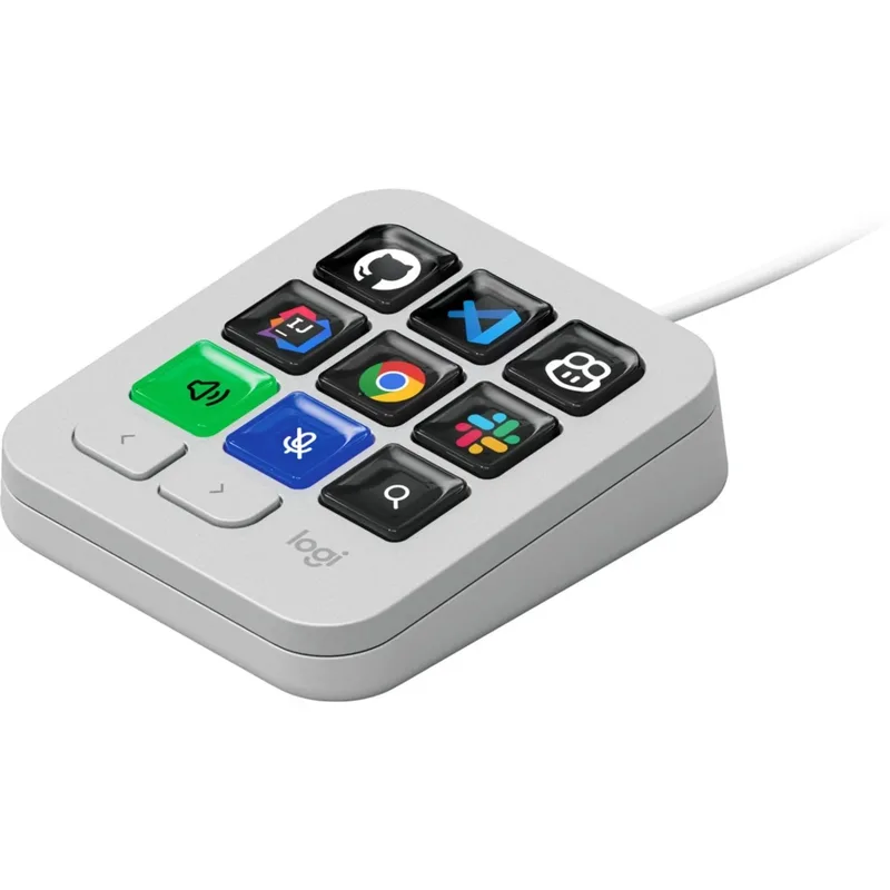 Набір блогера Logitech MX Keypad USB Type-C Pale Grey (920-013892)
