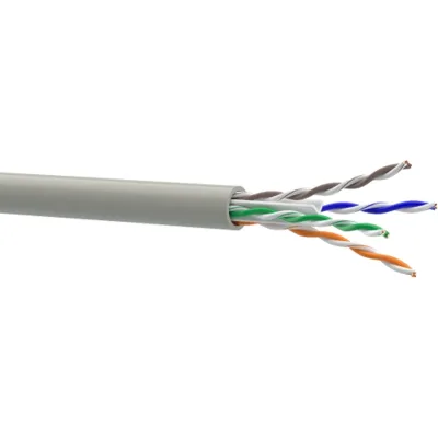 Кабель мережевий OK-Net UTP 305м cat.6 (U/UTP-cat.6) (КПВ-ВП (250) 4*2*0,51)
