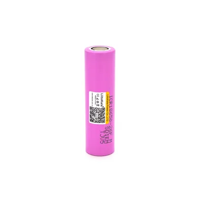 Акумулятор 18650 2600mAh (2450-2650mah), 3.7V (2.75-4.2V), pink, PVC BOX Liitokala (Lii-26FM)
