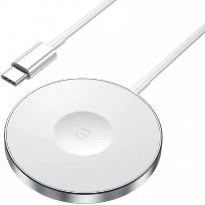 Зарядний пристрій Essager 2-in-1 wireless charger 15W magnetic for phone and earphones (EWXCX-YT02-Z)