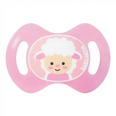 Пустушка Baby-Nova Sheep 0-2 міс., рожева (3966387)