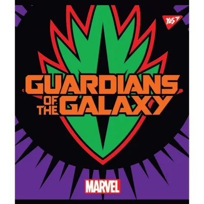 Зошит Yes А5 Marvel Hero Shields 18 аркушів клітинка (765194)