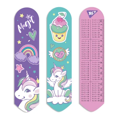 Закладки для книг Yes 2D Glamour unicorn (708154)