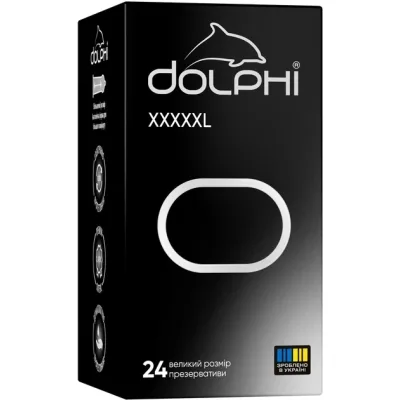 Презервативи Dolphi XXXXXL 24 шт. (4820144774331)