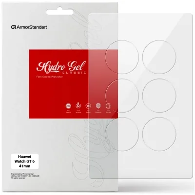 Плівка захисна Armorstandart hydrogel Huawei Watch GT 6 41mm 6 pcs (ARM90852)