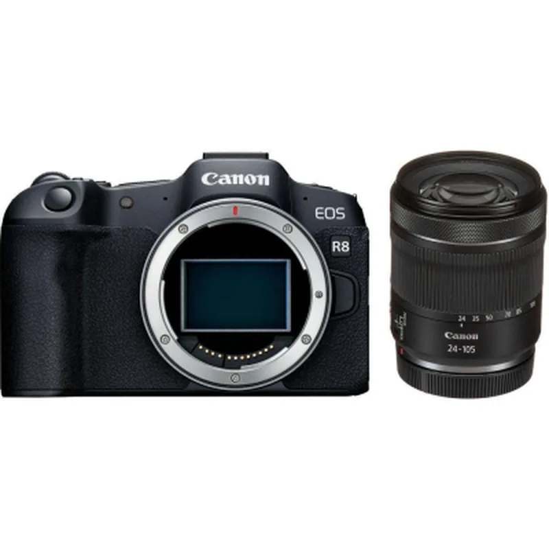 Цифровий фотоапарат Canon EOS R8 RF 24-105 f/4.0-7.1 IS STM (5803C093AA)