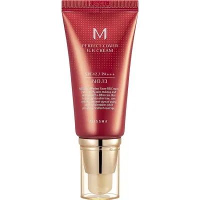 BB-крем Missha M Perfect Cover BB Cream EX SPF42/PA+++ 13 - Bright Beige (8809747940769)