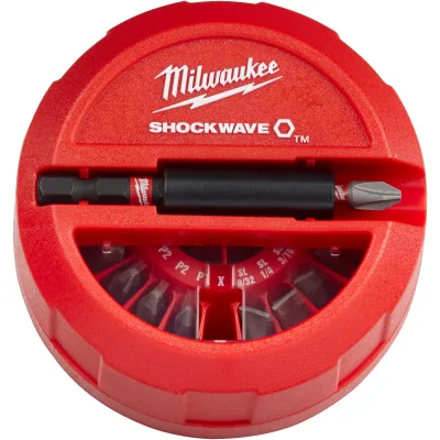 Набір біт Milwaukee SHOCKWAVE 15шт (4932430904)