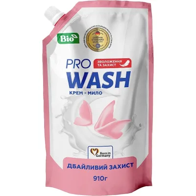 Рідке мило Pro Wash Дбайливий захист Дой-пак 910 г (4823128001089)