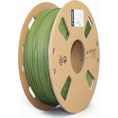 Пластик для 3D-принтера Gembird PLA, 1.75 мм, 1кг, Green, Military (3DP-PLA-01-MTMG)