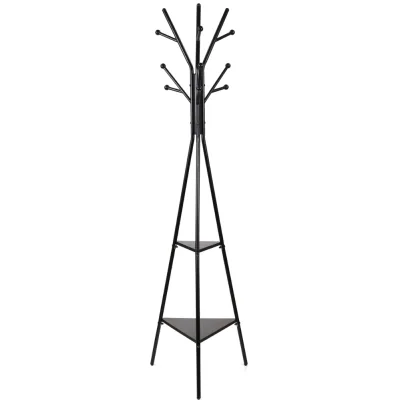 Вішалка підлогова Аклас Туя VKY-6031B 182x50 (Чорний) (00164112)