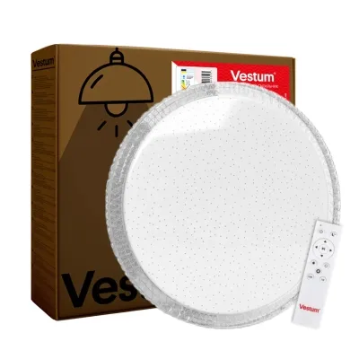 Світильник Vestum CRYSTAL зоряне небо 80W 3000К-6500К з ДК (VS-91033)