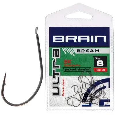 Гачок Brain Ultra Bream 8 (20шт/уп) (1858.52.60)
