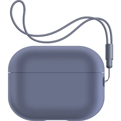Чохол для навушників Armorstandart Silicone Case with straps для Apple Airpods Pro 2 Dark Purple (ARM68611)