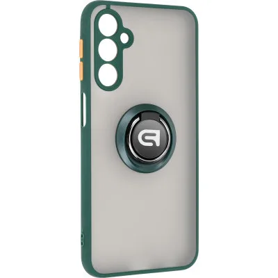 Чохол до мобільного телефона Armorstandart Frosted Matte Ring Samsung A25 5G (A256) Dark Green (ARM73764)