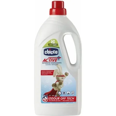 Гель для прання Chicco Active Дезінфікуючий 1.5 л (8058664143177)