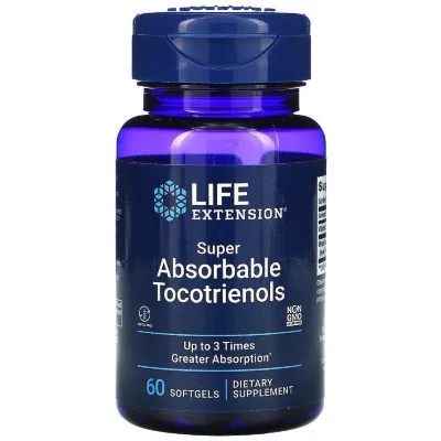 Вітамінно-мінеральний комплекс Life Extension Суперабсорбіруемие Токотрієноли, Super Absorbable Tocotrieno (LEX-14006)