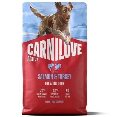 Сухий корм для собак Carnilove Active Salmon & Turkey 4 кг (8595602581245)