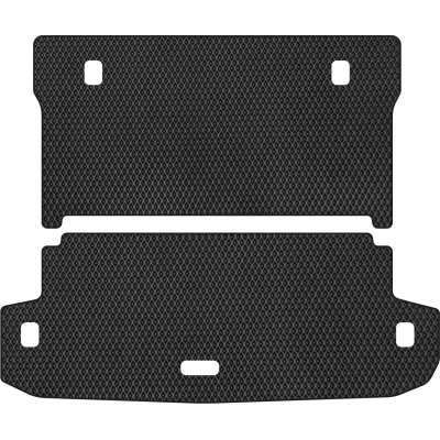 Килимок в багажник EVAtech Mitsubishi Pajero Wagon (V80) 5 seats 2006-202 (MT32718BE2RBB)