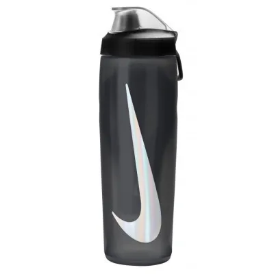 Пляшка для води Nike Refuel Bottle Locking Lid 18 OZ антрацит, чорний, сріблястий 532 мл N.100.7669.054.18 (887791747549)