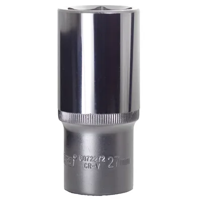 Насадка шестигранна довга 1/2" 27мм CrV ULTRA (6072272)