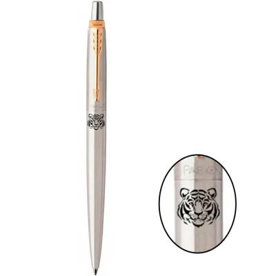Ручка кулькова Parker JOTTER 17 ZODIAC SS GT BP Тигр (16032_Z101b)