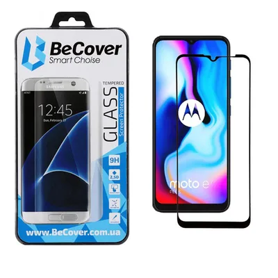 Скло захисне BeCover Motorola Moto E7 Plus Black (705241)