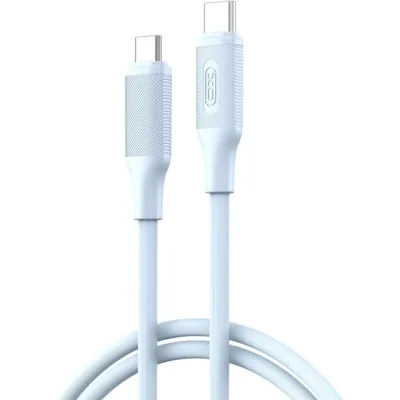 Дата кабель USB-C to USB-C 1.0m XO (NB-Q265B-CC.blue)