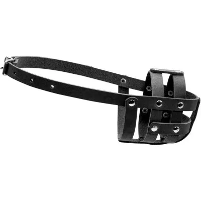 Намордник для собак Collar м'який №0 (спанієль) чорний (06331)