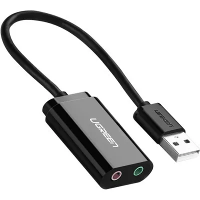Звукова плата Ugreen US205 black (30724)