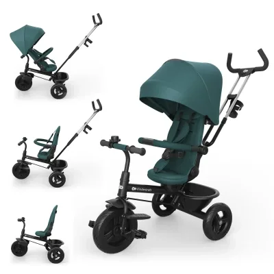Дитячий велосипед Kinderkraft Aston 2 Plus Green (KRASTO02GREPL00) (5902533929917)