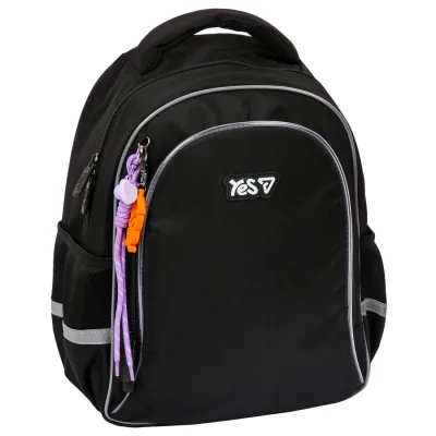Рюкзак шкільний Yes Just Black S-115M (550296)