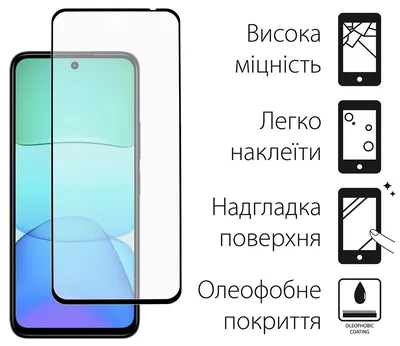 Скло захисне Dengos Full Glue Xiaomi Redmi 13 4G (black) (TGFG-361)