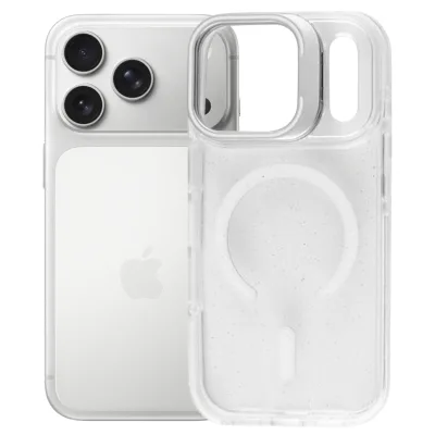 Чохол до мобільного телефона BeCover FIBRA Star Shine MagSafe Apple iPhone 17 Pro Max White (715438)
