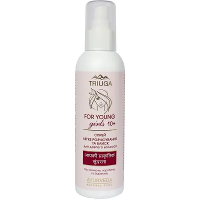 Спрей для волосся Triuga Ayurveda For Young Girls Легке розчісування та блиск 200 мл (4820164641934)