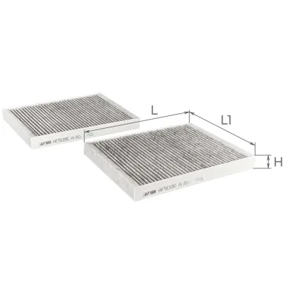 Фільтр салону ALPHA FILTER AF5095a-2