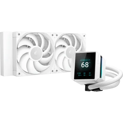 Система рідинного охолодження Deepcool Mystique 240 White (R-LX240-WHDSNMP-G-1)
